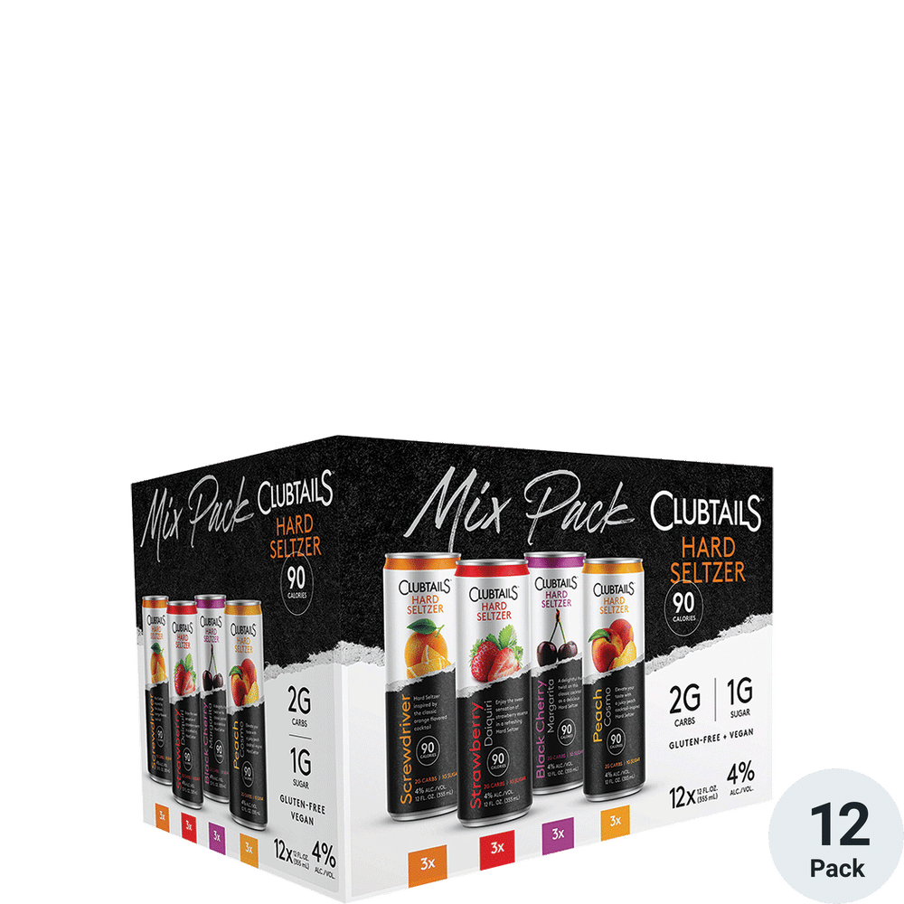 Clubtails Seltzer Mix Pack Total Wine & More