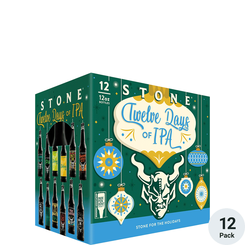 Stone Twelve Days of IPA's 12pk-12oz Btls