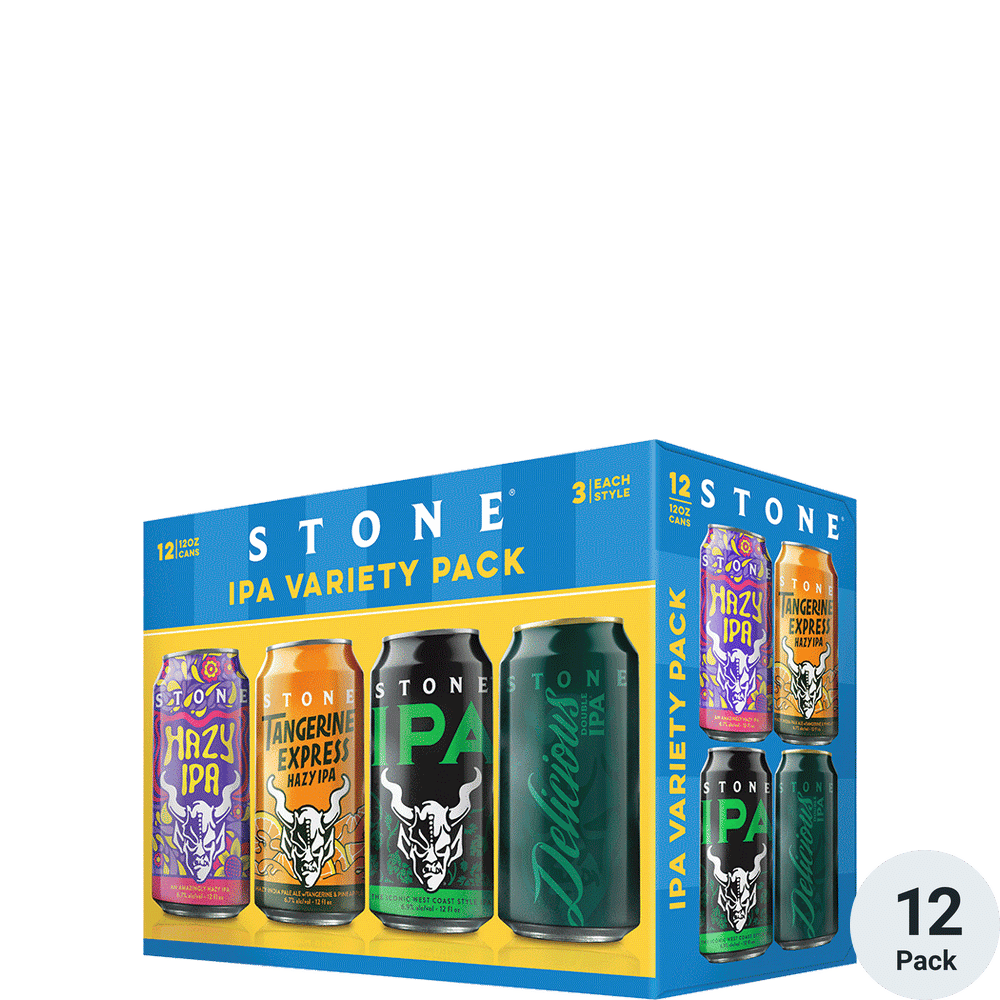 Stone IPA Variety 12pk-12oz Cans