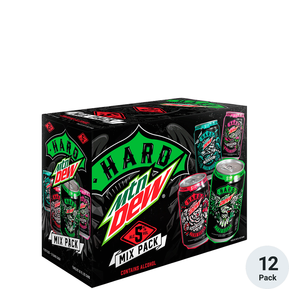 Hard Mountain Dew Variety Pack Hard Seltzer Total Wine & More