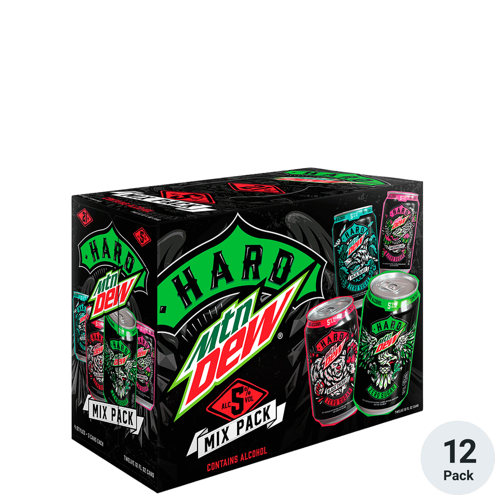 Hard Mountain Dew Variety Pack Hard Seltzer