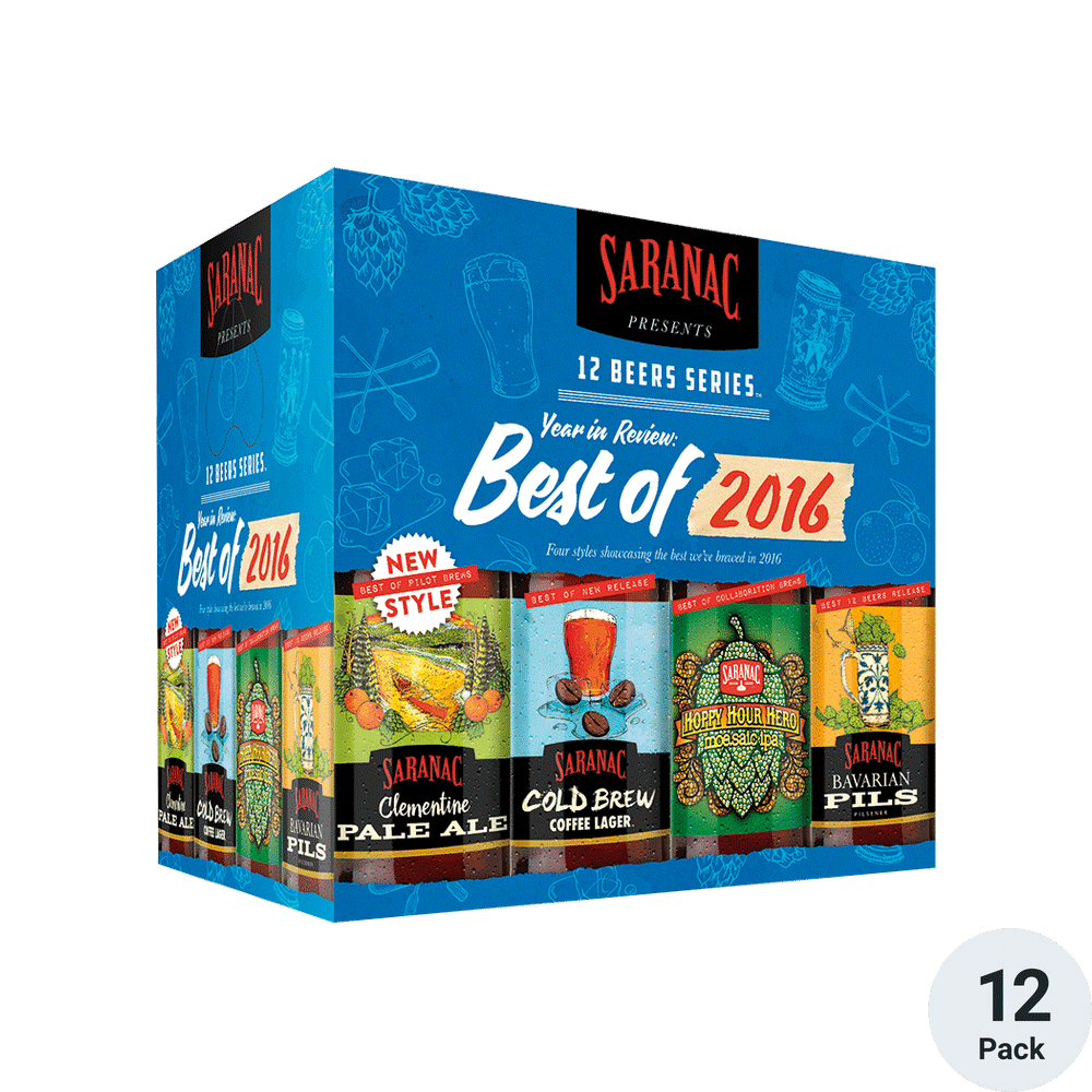 Saranac Twelve Beers of Winter 12pk-12oz Btls