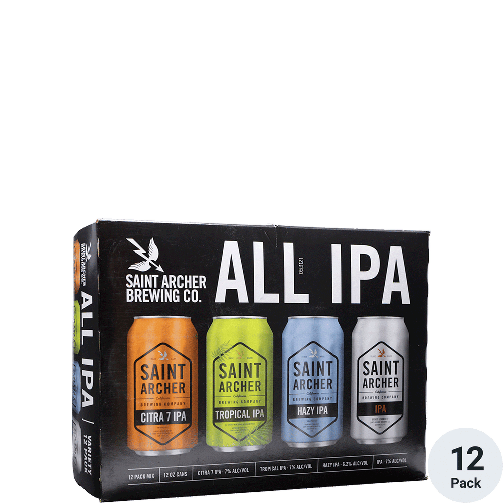 Saint Archer ALL IPA Variety Pack 12pk-12oz Cans