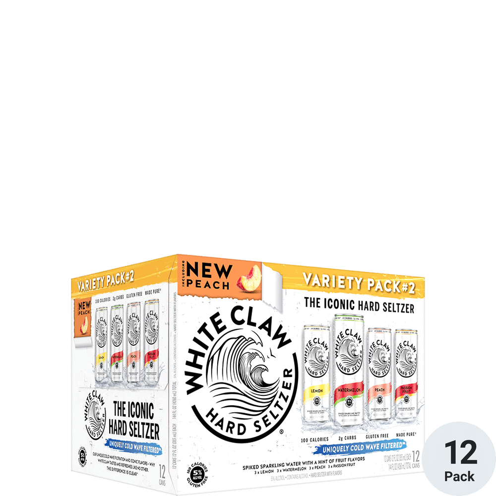 White Claw Hard Seltzer Variety #2 12pk-12oz Cans
