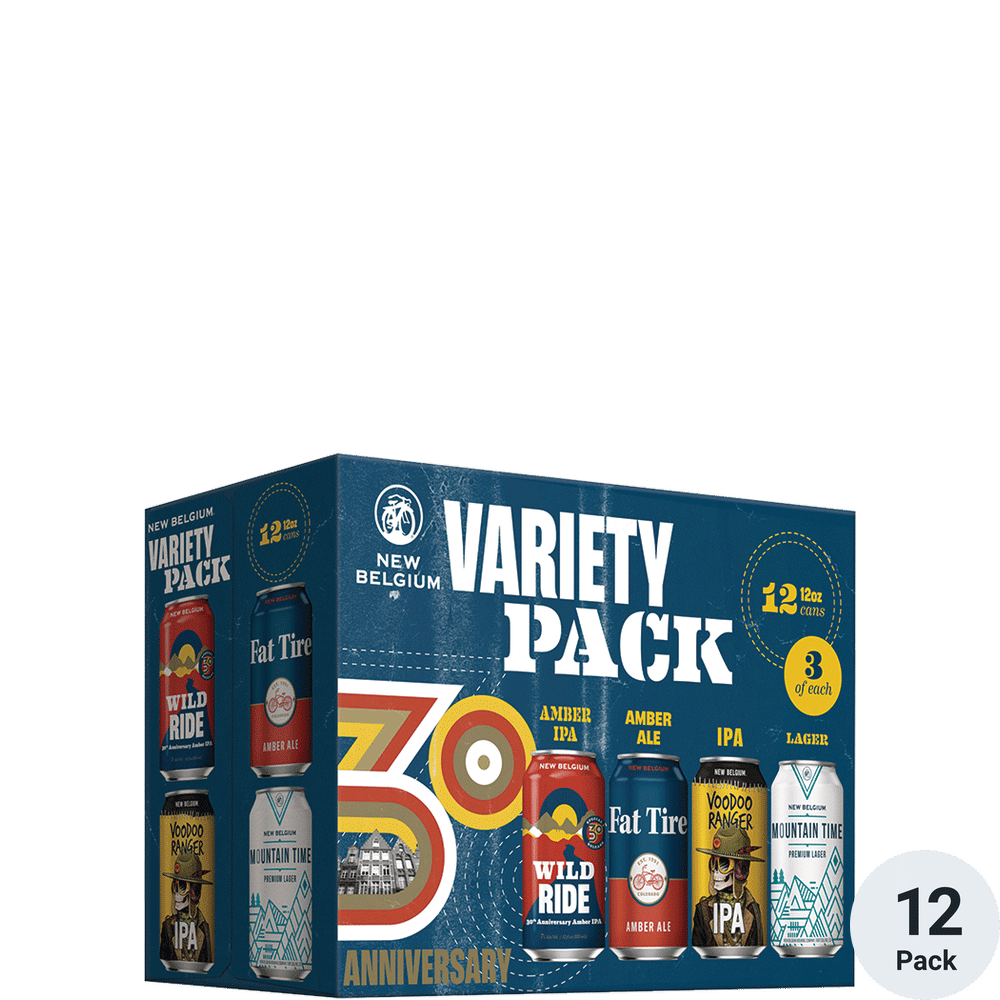 New Belgium Variety Pack 12pk-12oz Cans