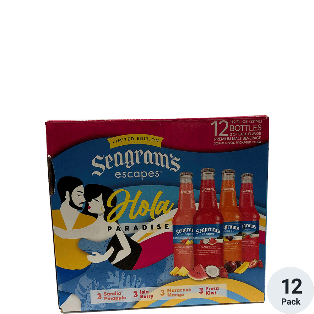 Seagrams Escapes Hola Paradise Variety Total Wine & More