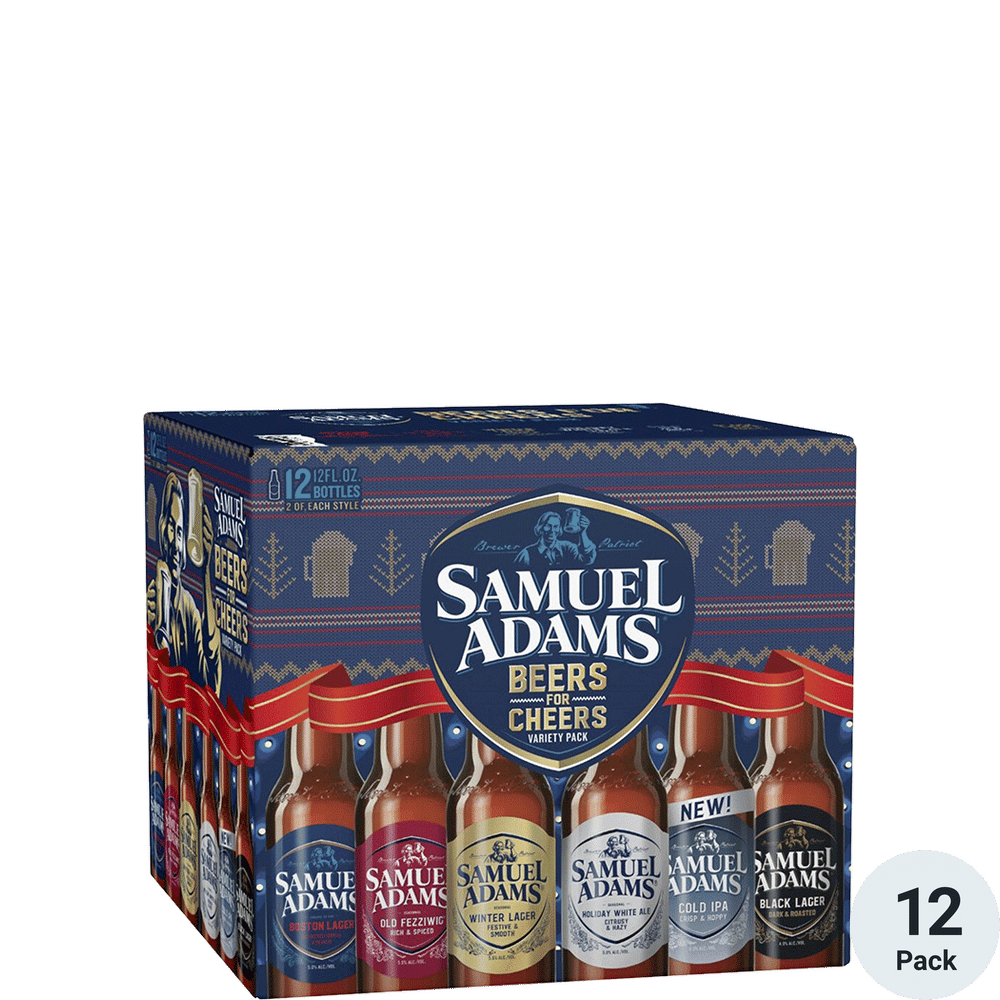 Samuel Adams Beers for Cheers 12pk-12oz Btls