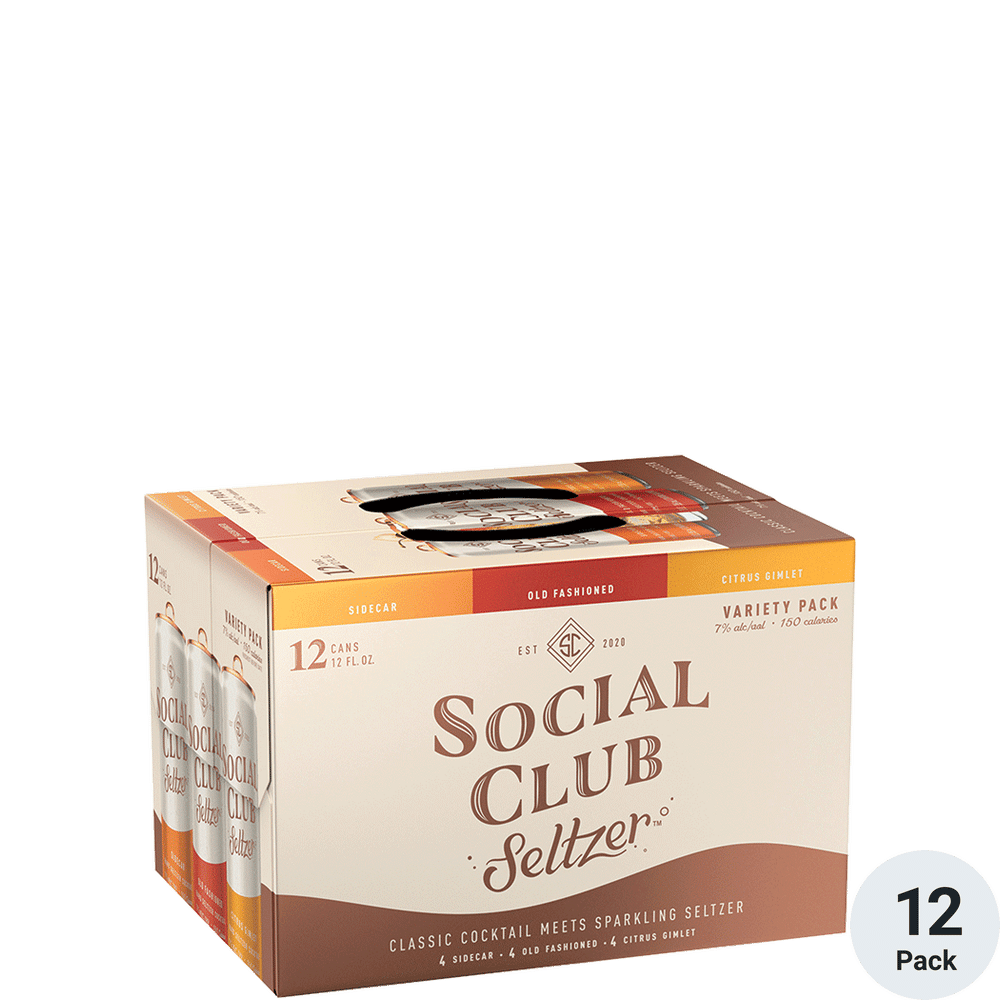 Social Club Cocktail Mixers, Pack of 15