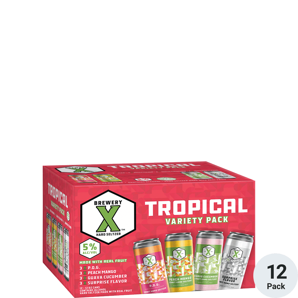 Brewery X Tropical Hard Seltzer Variety Total Wine & More