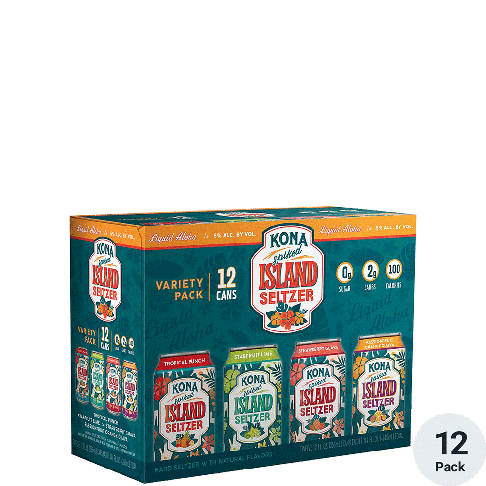 Kona Hard Seltzer Variety Pack 12pk-12oz Cans