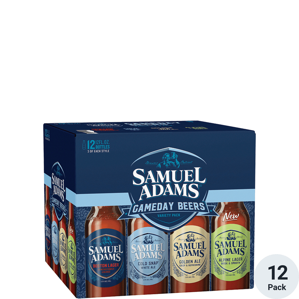 Samuel Adams Gameday Beers Variety Pack | Total Wine & More