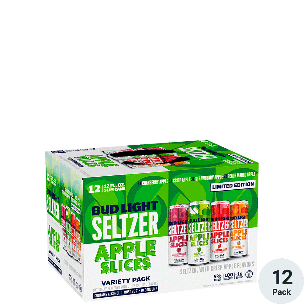 Bud Light Seltzer Apple Slices Variety Pack Total Wine & More