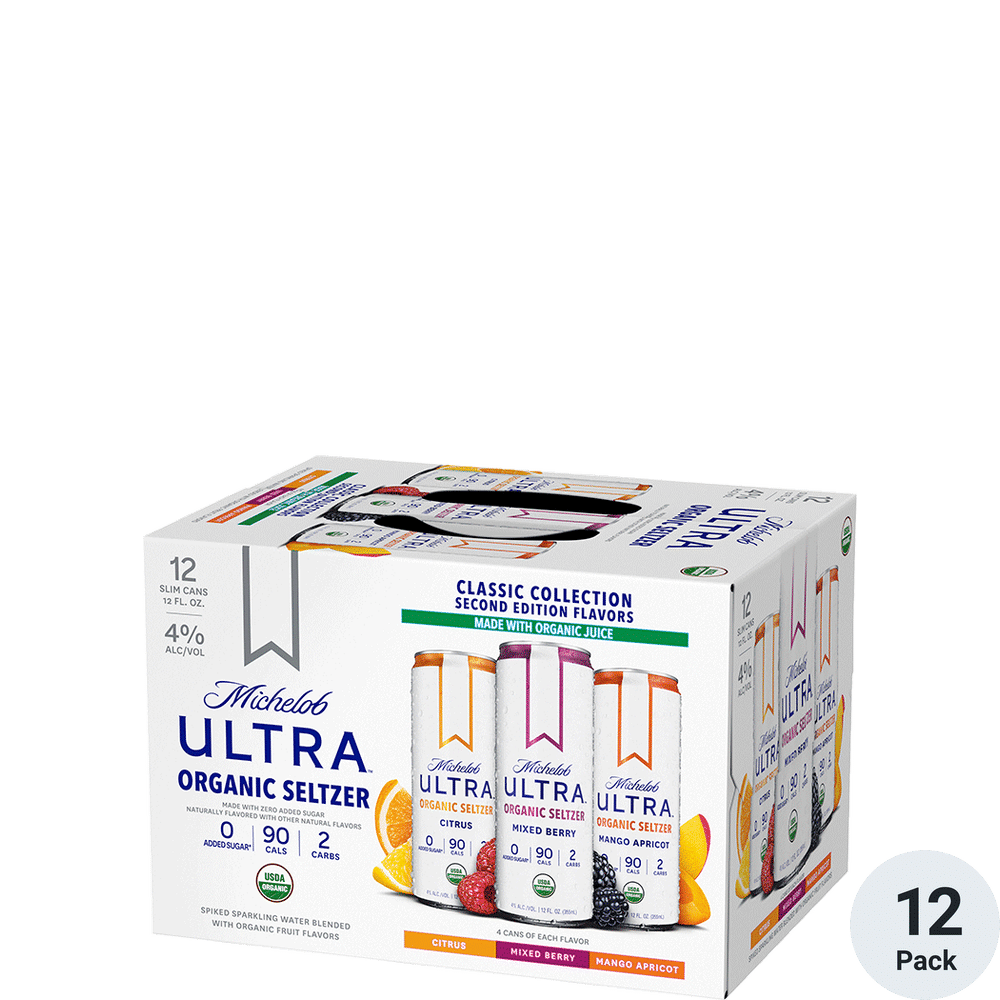 Michelob Ultra Classic Hard Seltzer Variety 12pk-12oz Cans