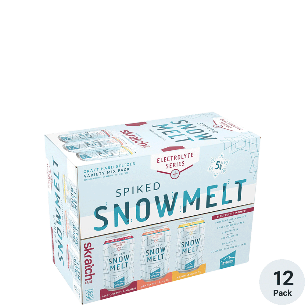 Upslope Snowmelt Electrolyte Variety Pack 12pk-12oz Cans