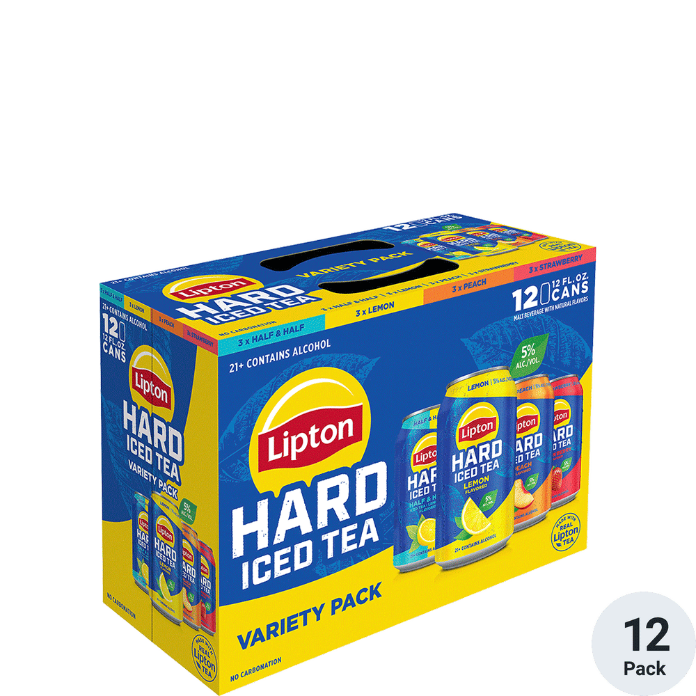 Lipton Hard Iced Tea 12pk-12oz Cans