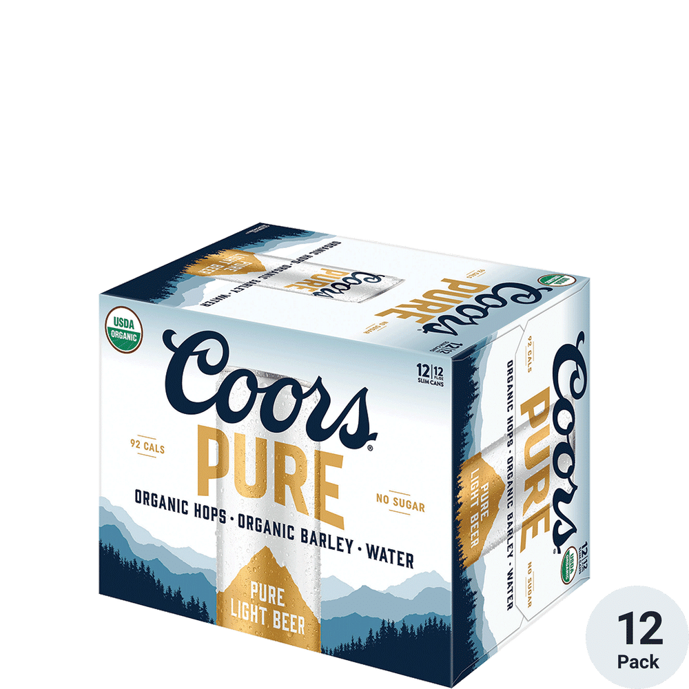 Coors Pure 12pk-12oz Cans