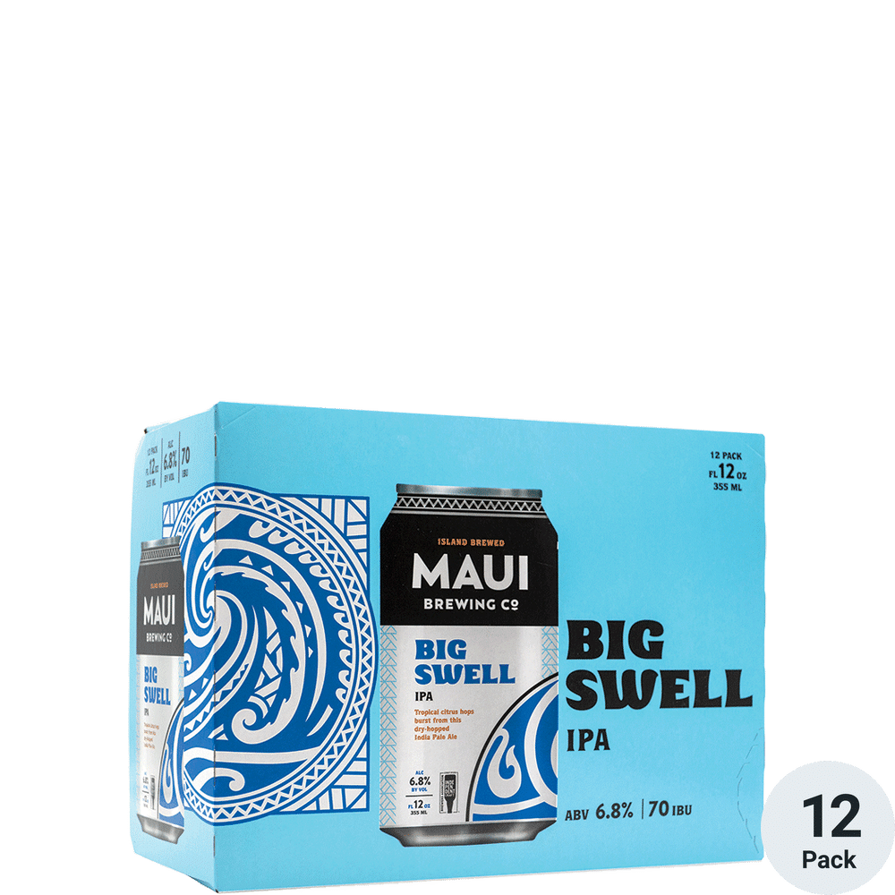 Maui Brewing Big Swell IPA 12pk-12oz Cans