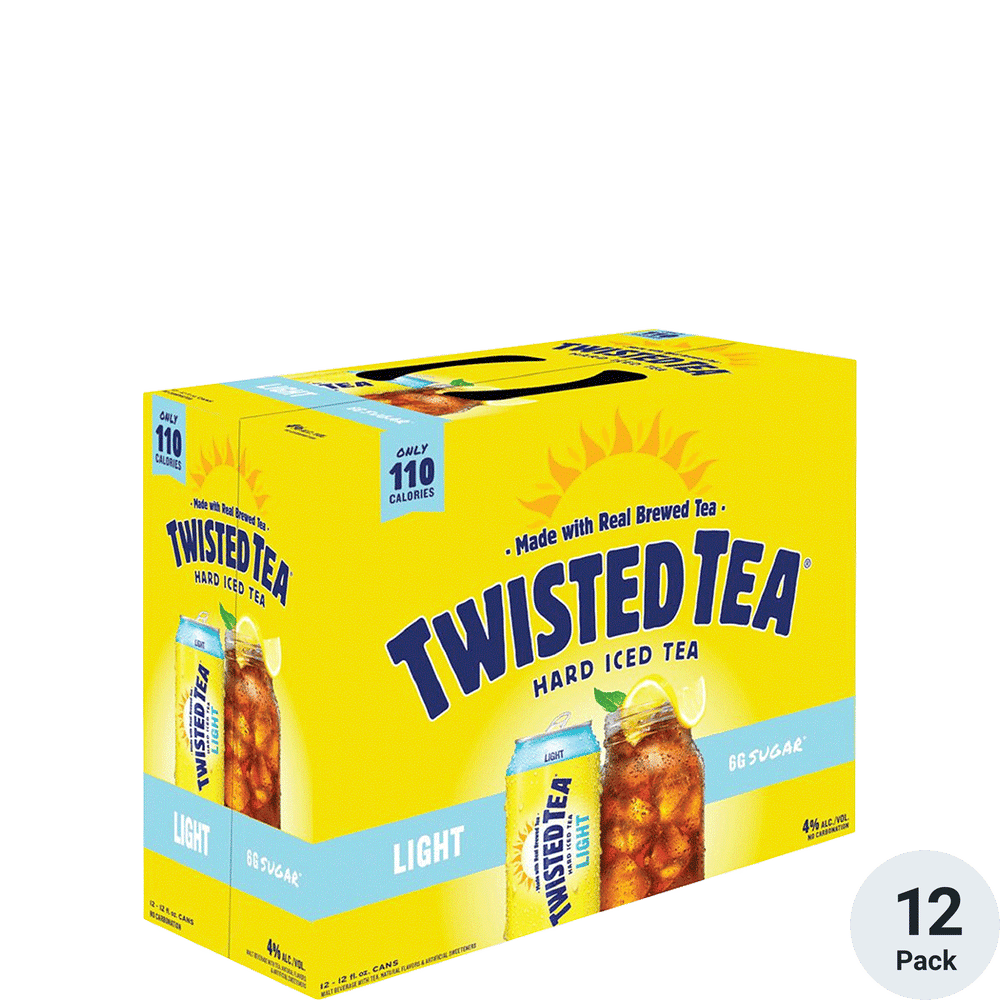 Twisted Tea Light - Hard Tea 12pk-12oz Cans