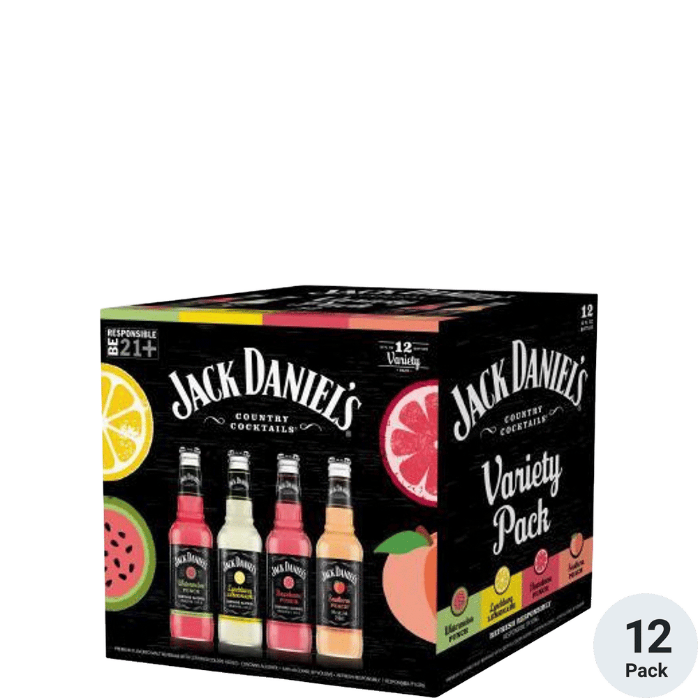 Jack Daniels Country Cocktails Variety Pack 12pk-10oz Btls