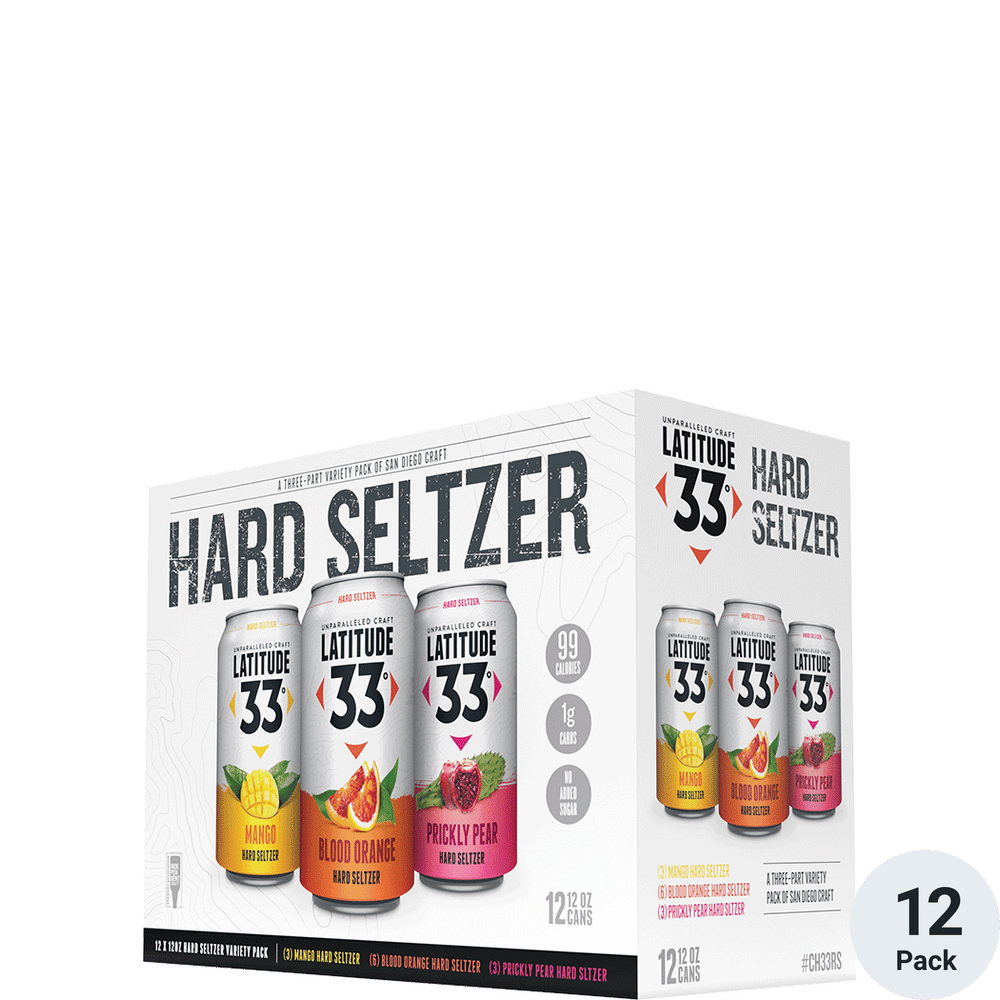 Latitude 33 Hard Seltzer Variety Total Wine & More