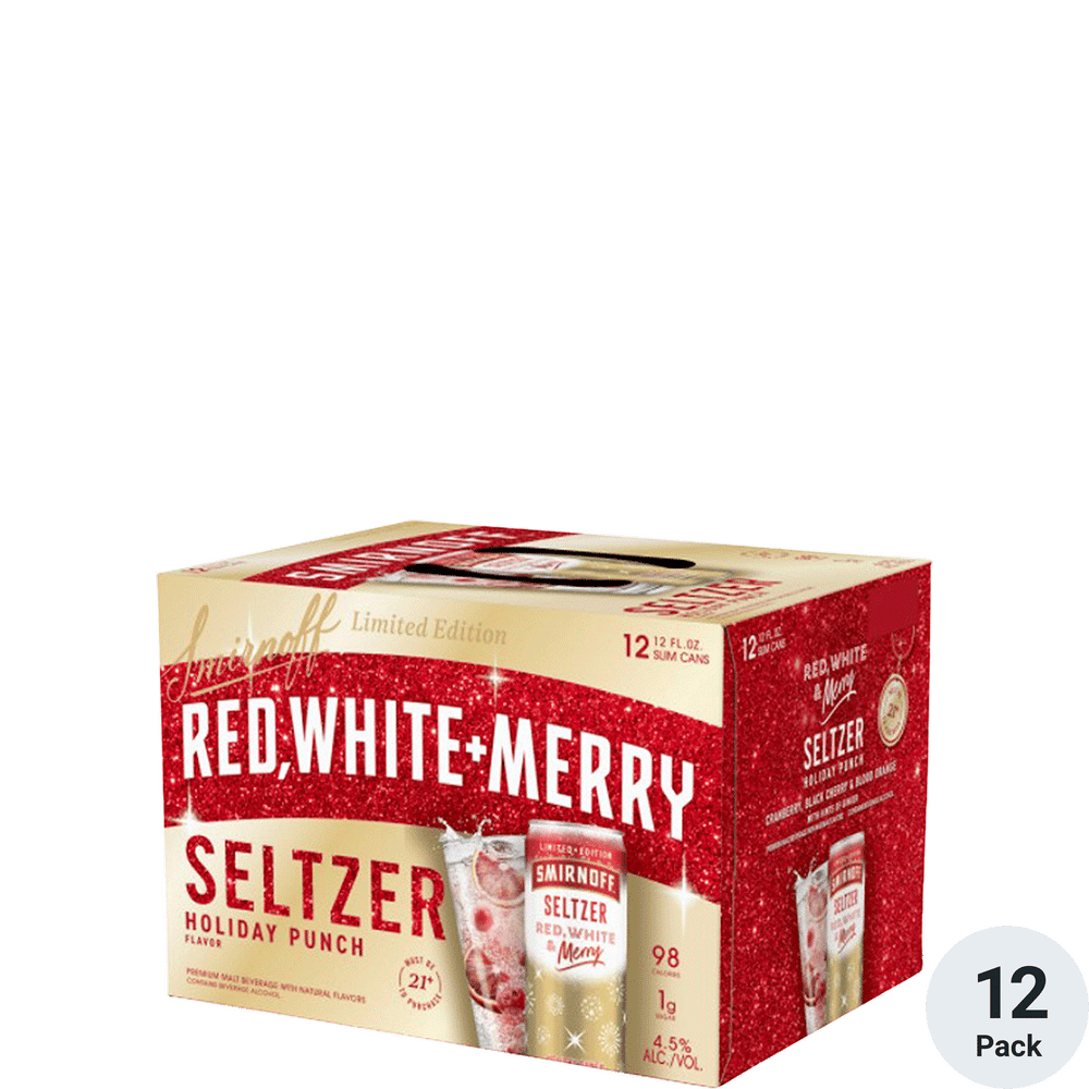 Smirnoff Seltzer Red White & Merry Total Wine & More