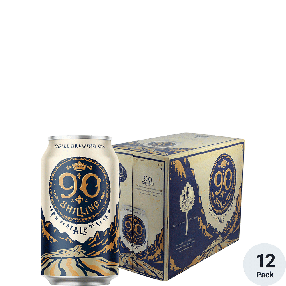 Odell 90 Shilling Ale 12pk-12oz Cans
