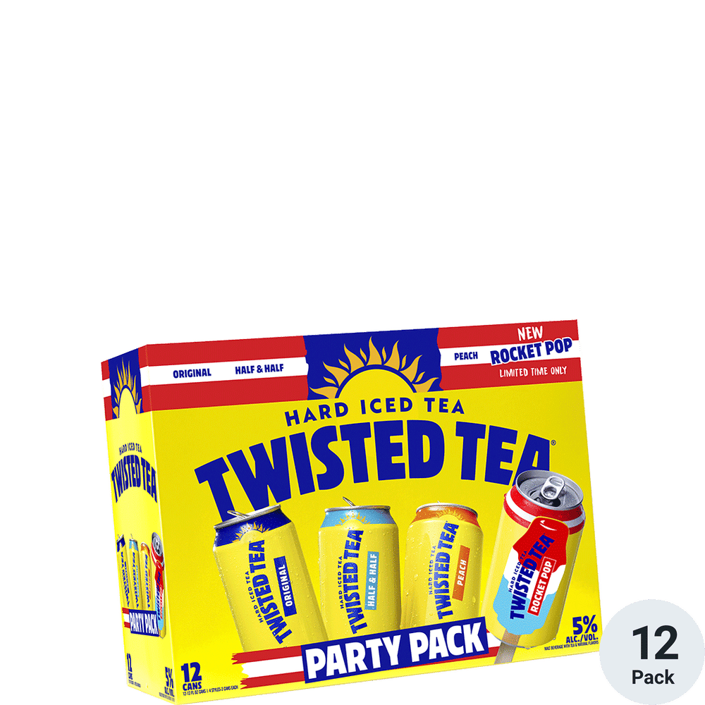 Twisted Tea Rocket Pop Party Pack Total Wine & More