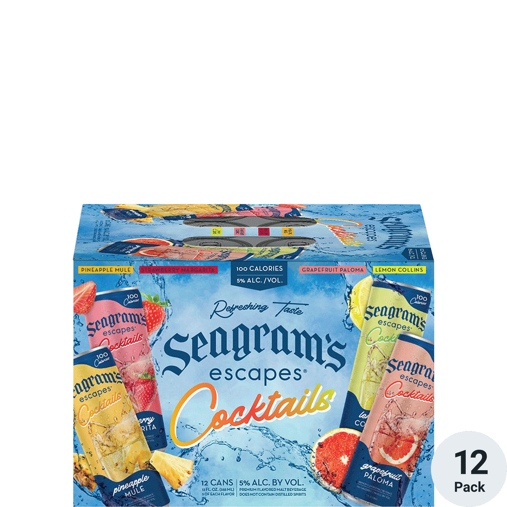 Seagrams Escapes Cocktails Variety