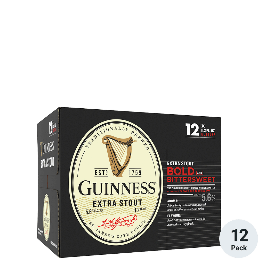Guinness Extra Stout 12pk-11oz Btls