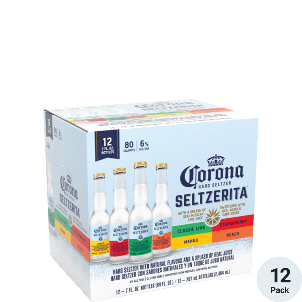 Corona Hard Seltzer Seltzerita 12pk-7oz Btls