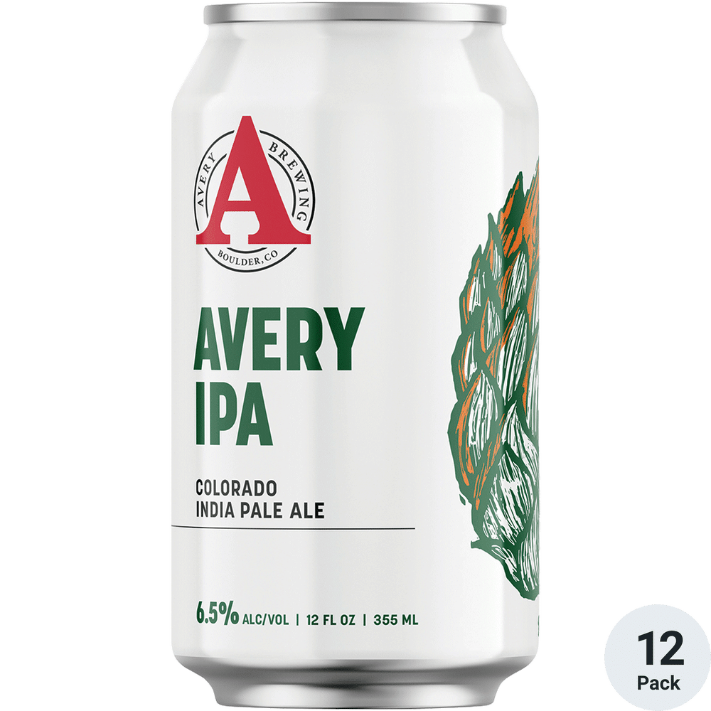 Avery India Pale Ale 12pk-12oz Cans