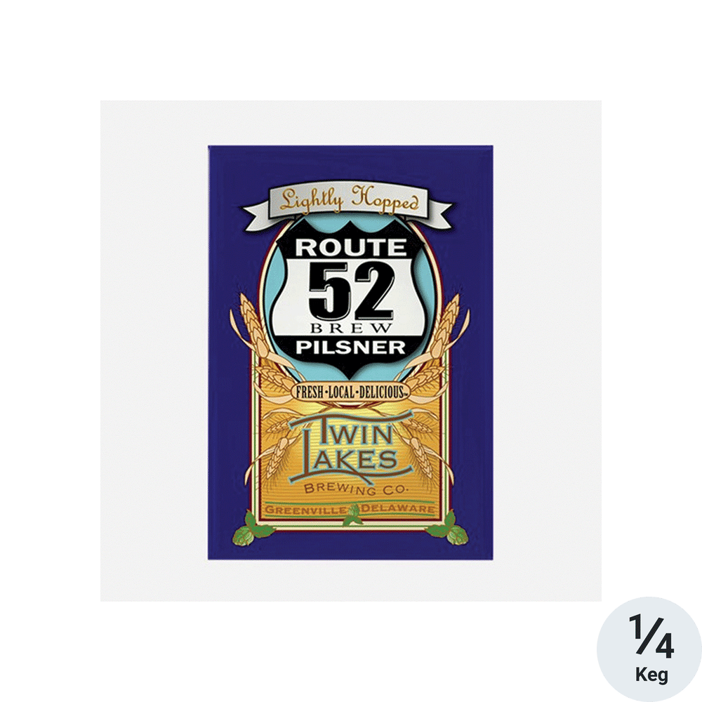 Twin Lakes Route 52 Pilsner