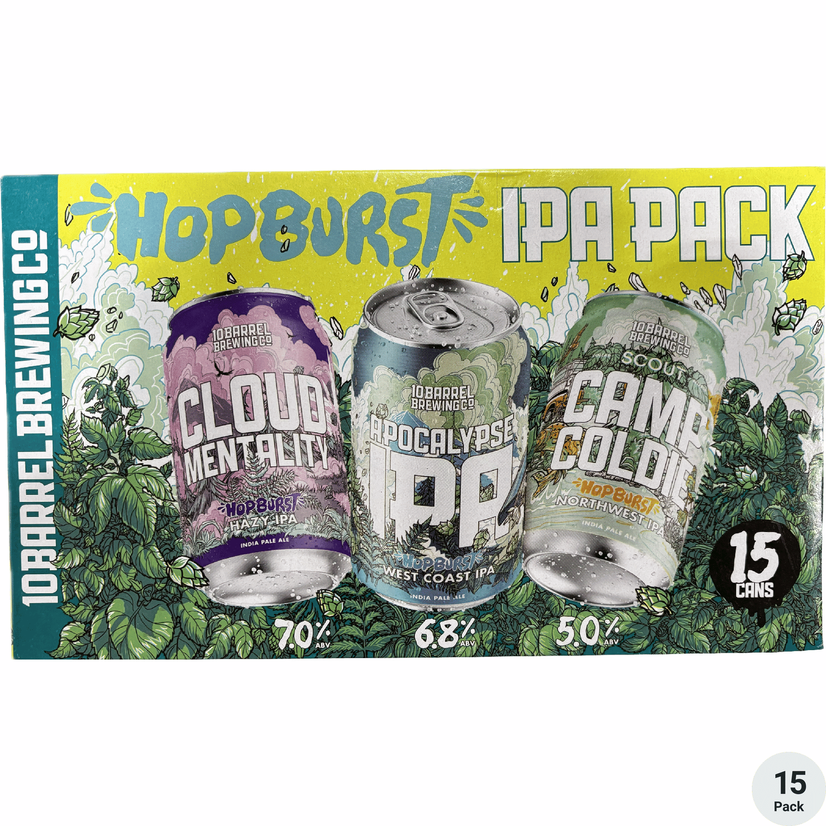 10 Barrel Hopburst IPA Variety Pack