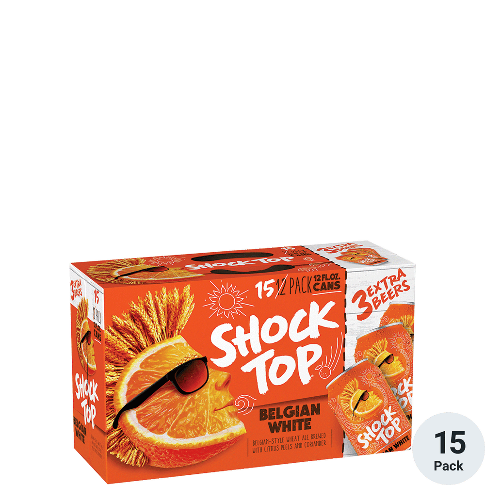 Shock Top Belgian White Ale 15pk-12oz Cans