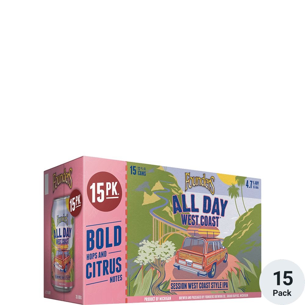 Founders All Day West Coast 15pk-12oz Cans