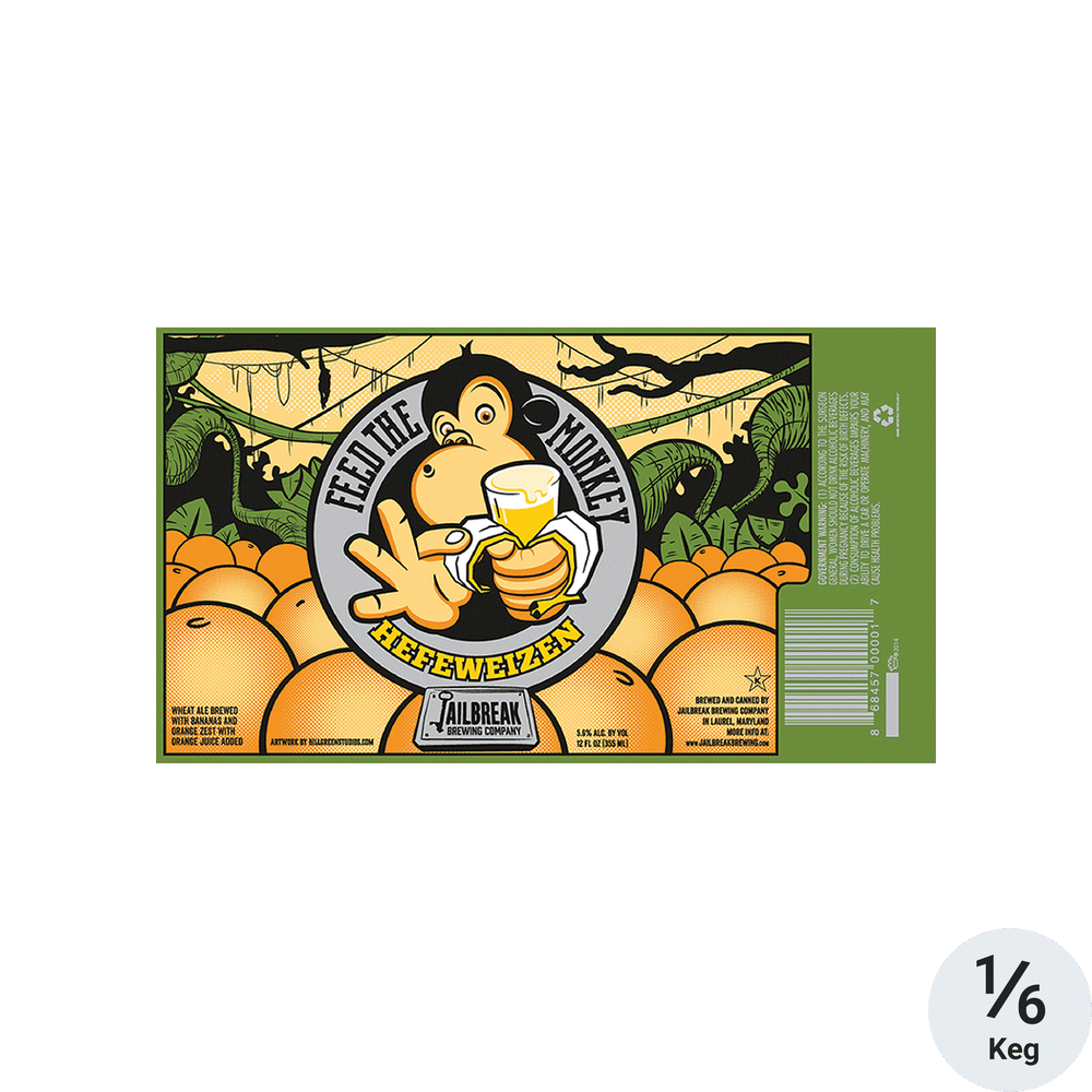 Jailbreak Feed The Monkey Orange Hefe