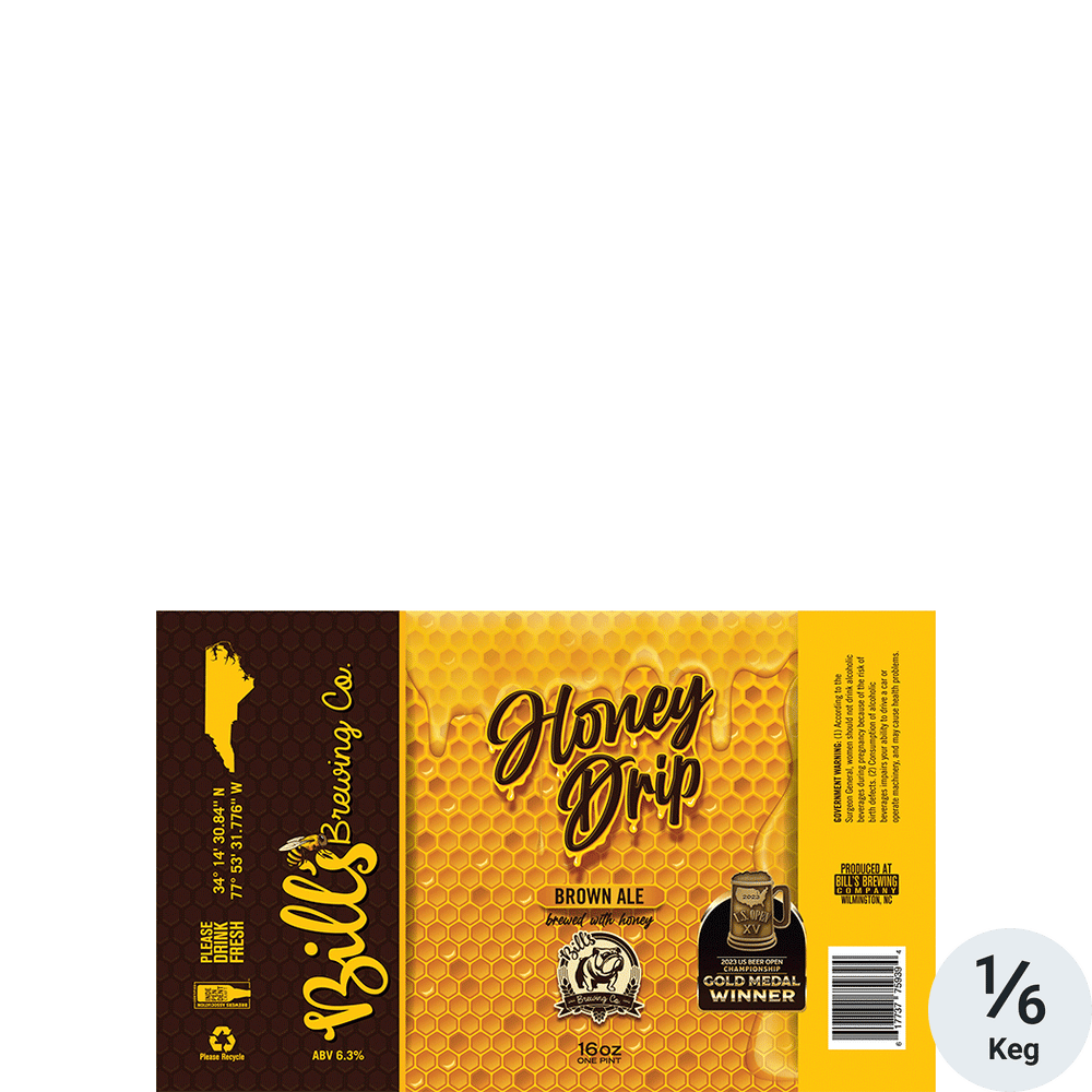 Bill's Brewing Honey Drip Brown Ale