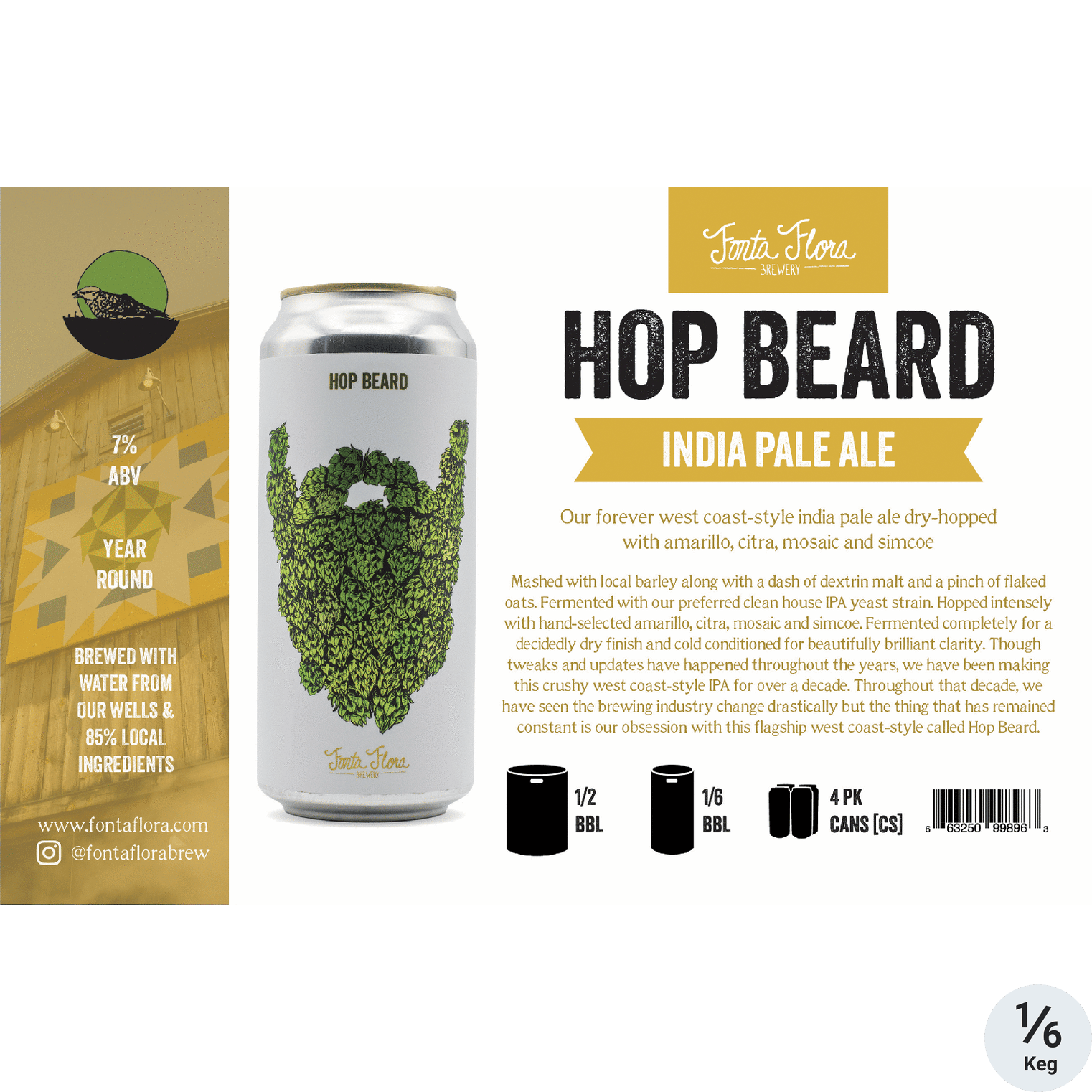 Fonta Flora Hop Beard