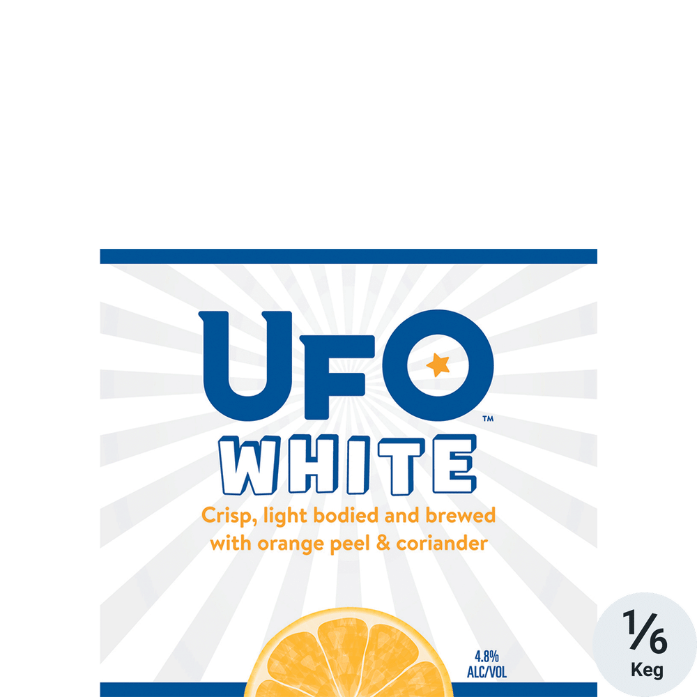 UFO White 1/6 Keg