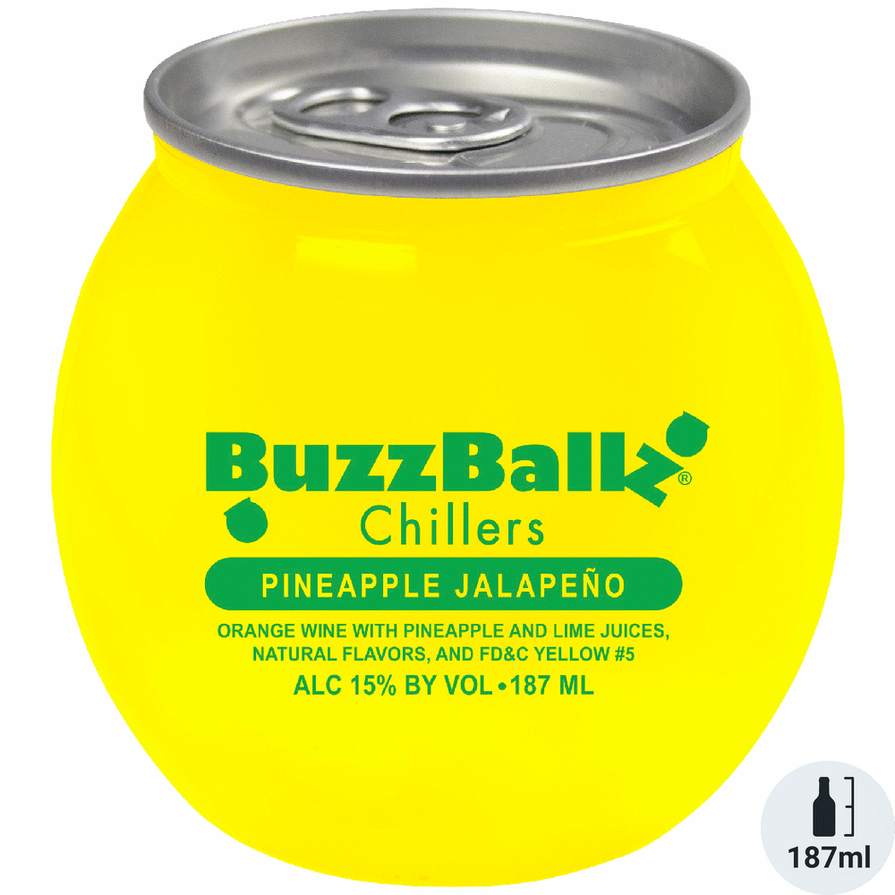 Buzzballz Chillers Pineapple Jalapeno | Total Wine & More