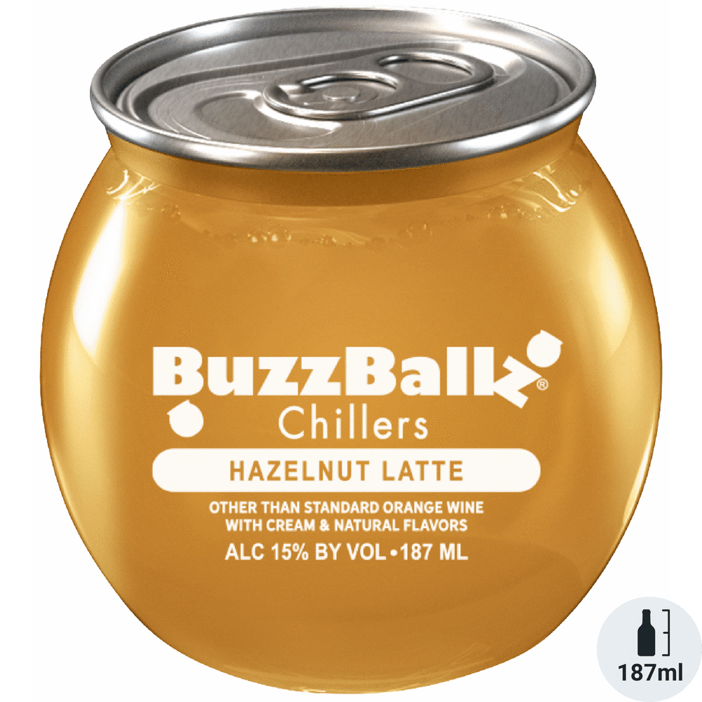 Buzzballz Chillers Hazelnut Latte
