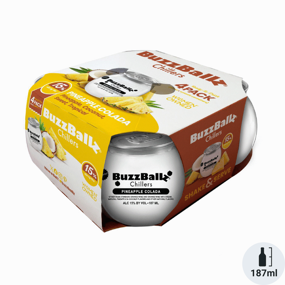 Buzzballz Chillers Pineapple Colada