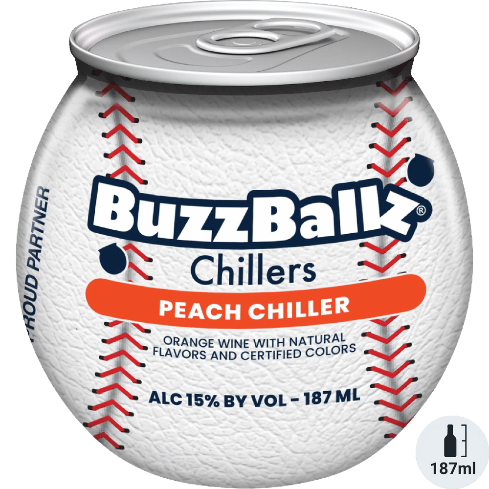 Buzzballz Chillers MLB Peach Chiller