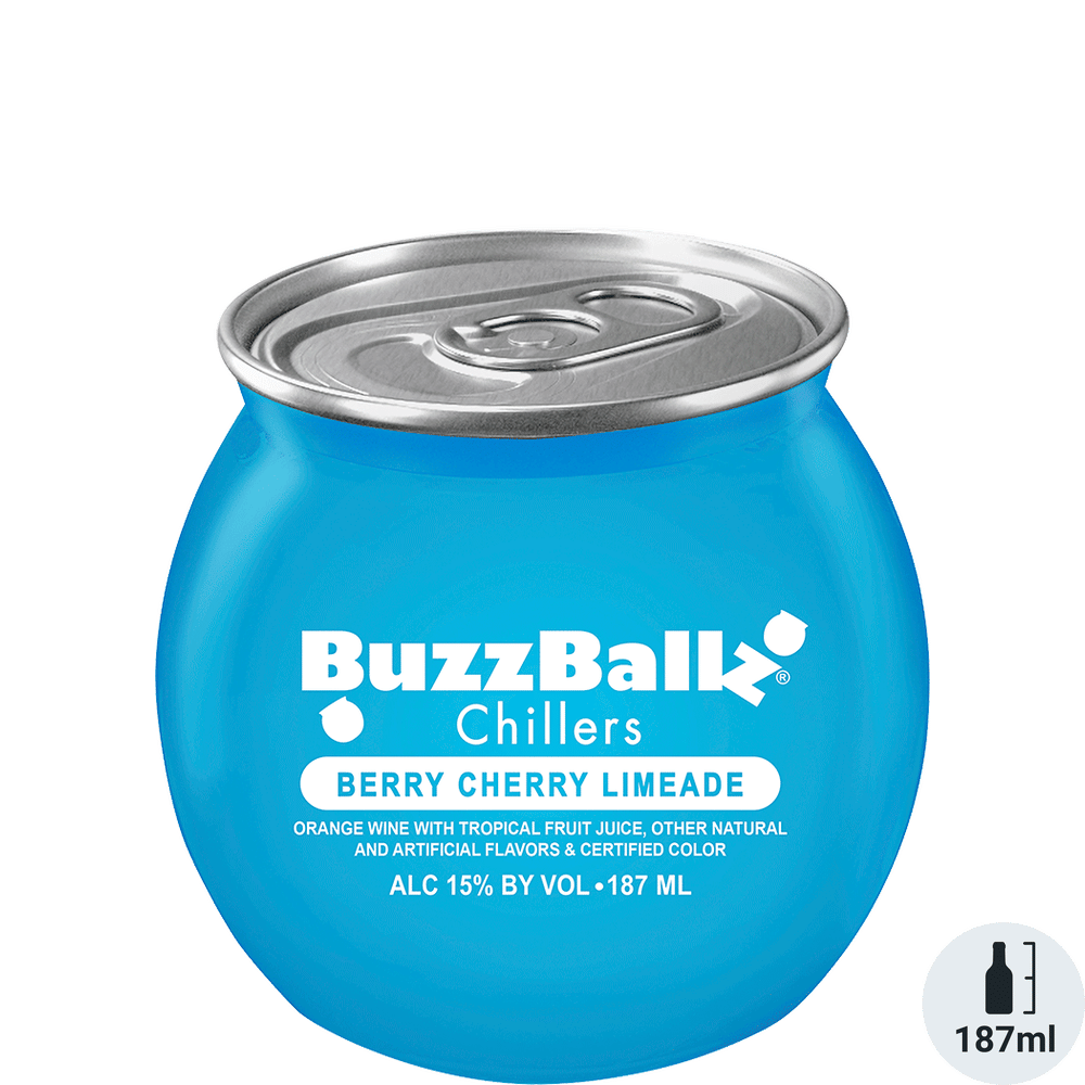 What Is The Difference Between Buzzballz Chillers And Cocktails Buzzballz Chillers Berry Cherry Limeade | Total Wine & More