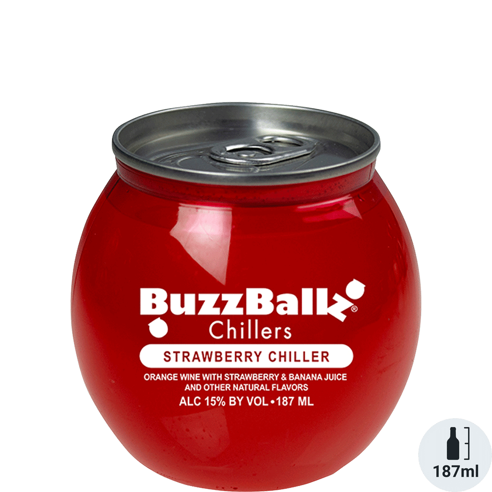 Buzzballz Chillerz Strawberry 'Rita 187ml