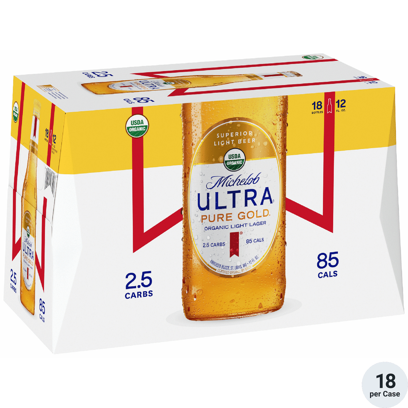 Michelob ULTRA Pure Gold Organic American Lager Beer