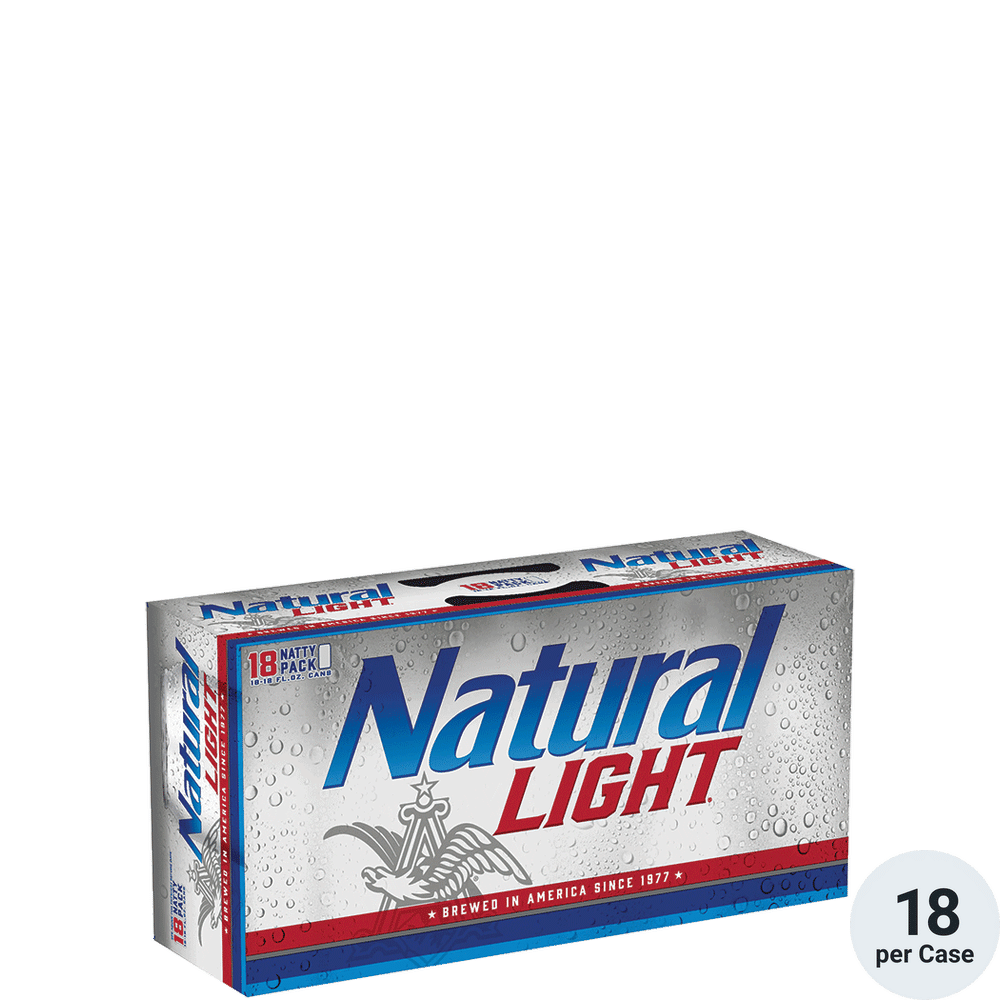 How Much Does An 18 Pack Of Natural Light Cost Shelly Lighting