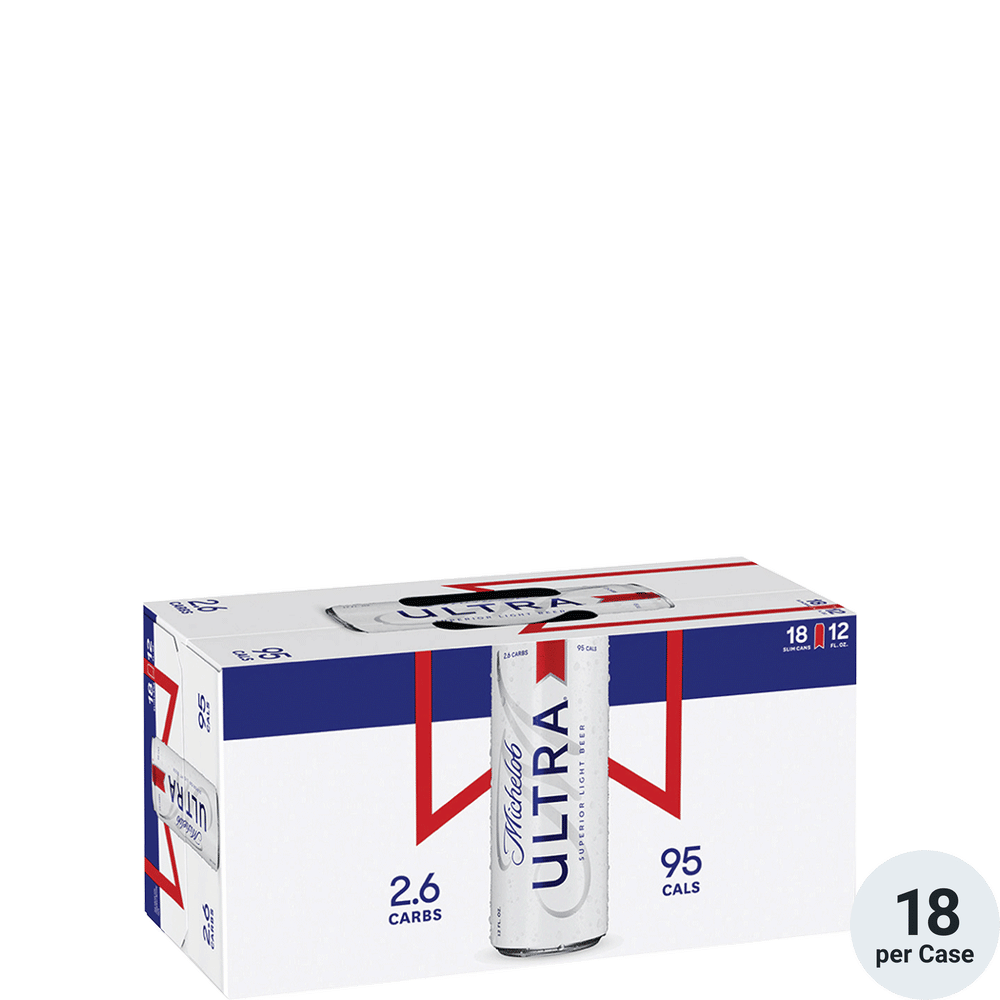 Michelob Ultra 18-12oz Cans