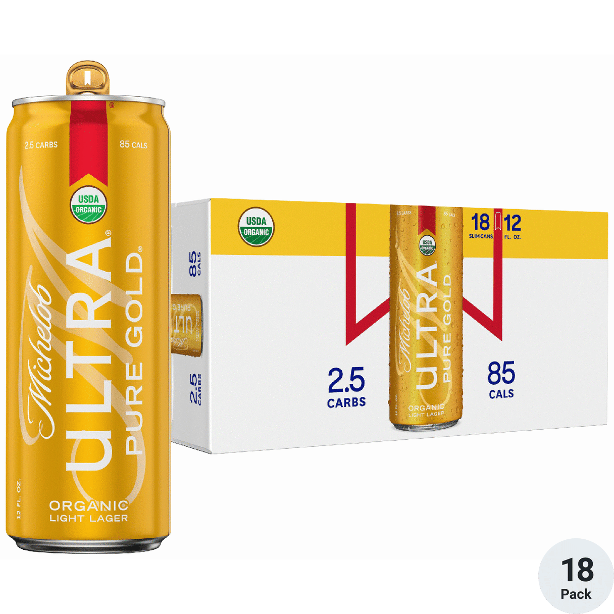 Michelob ULTRA Pure Gold Organic American Lager Beer