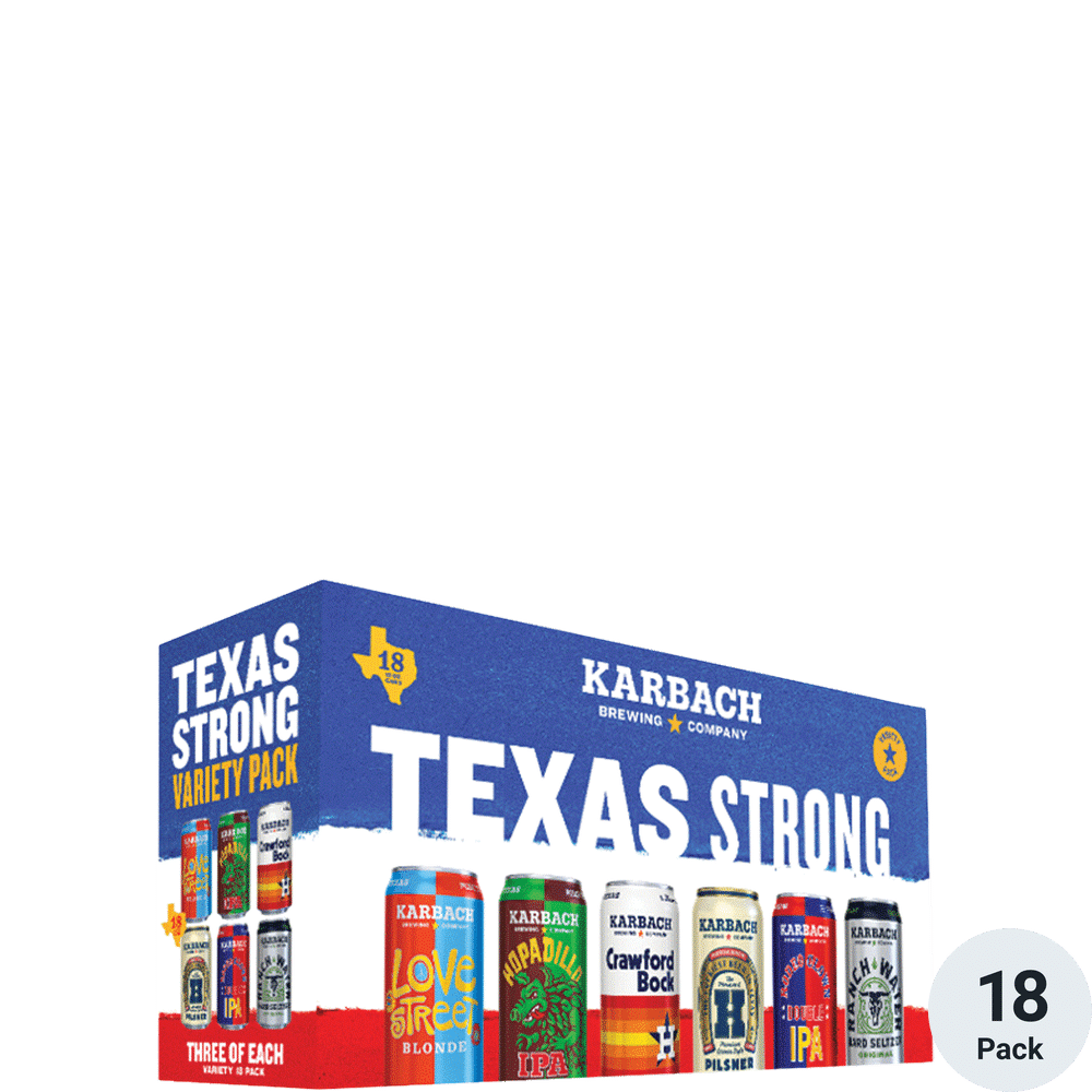 Karbach Texas Strong 18-12ozCan